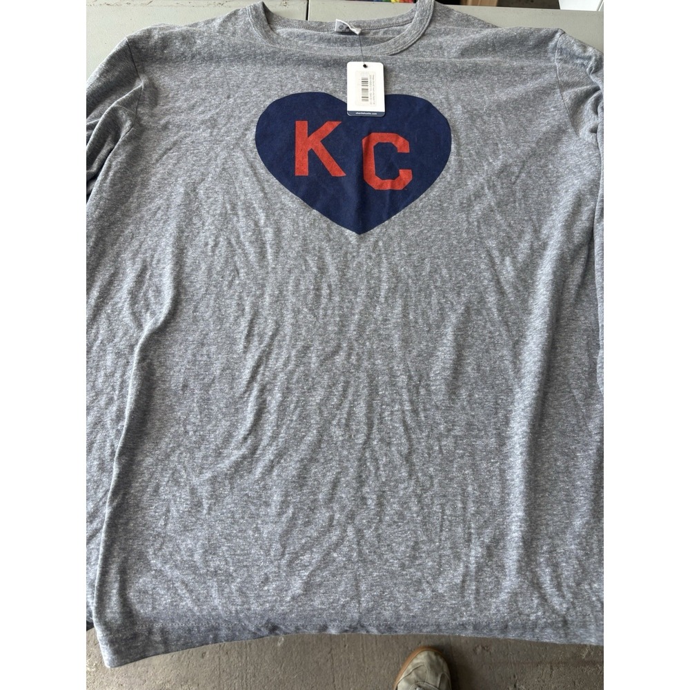 Vintage - Charlie‎ Hustle - Heart of KC - L/S T-Shirt - Kansas City - 2X